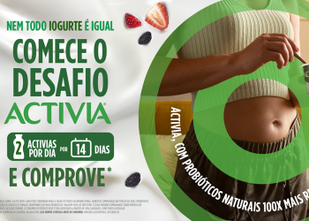 Com nova campanha “Nem todo iogurte é igual”, Activia lança Desafio 14 Dias