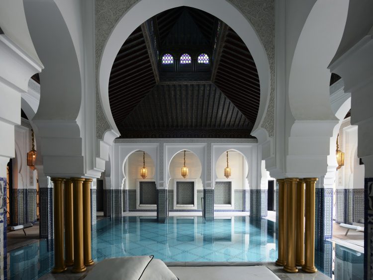 Piscina do spa do La Mamounia