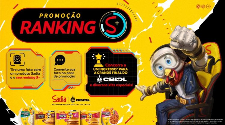 Sadia, patrocinadora oficial do CBLOL, marca presença na final com experiências e lançamentos