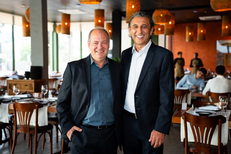 Carlos Perez Jandir Dalberto, sócio proprietário e Paulo Geremia, sócio fundador