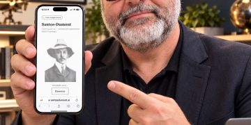 Stella Tecnologia cria IA que permite conversar com Santos Dumont