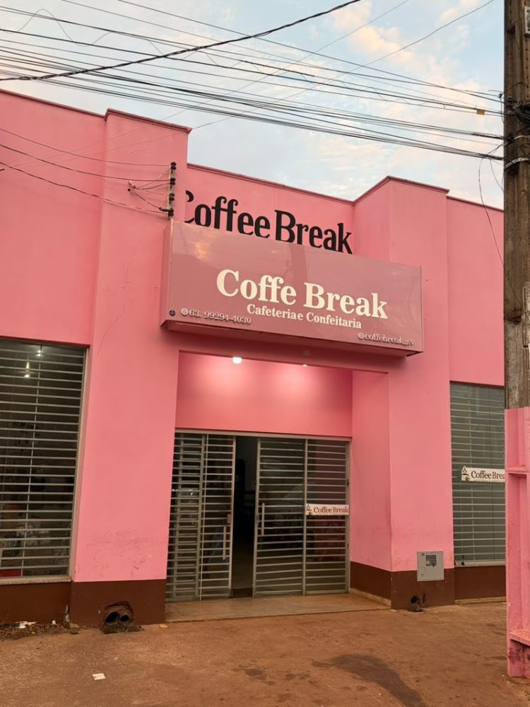 Lanchonete física Coffee Break, localizada em Almas (TO).