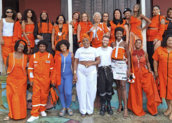 Participantes do curso Lab Upcycling PRIO 2025, criado pelo Instituto Dona de Si