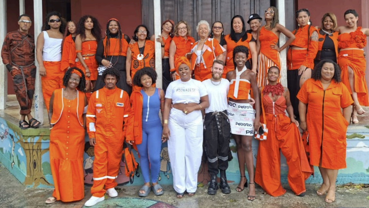 Participantes do curso Lab Upcycling PRIO 2025, criado pelo Instituto Dona de Si