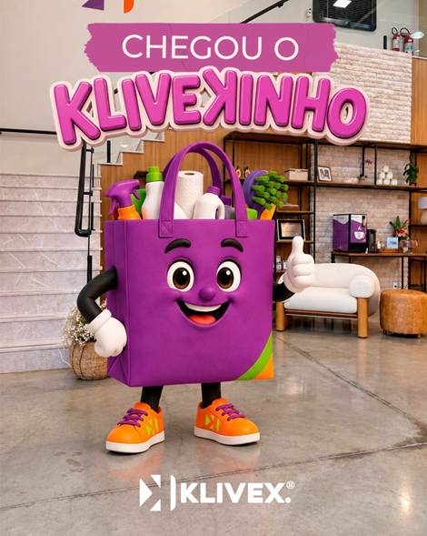 Klivex aposta em personagem com personalidade e propósito para aproximar a marca das famílias